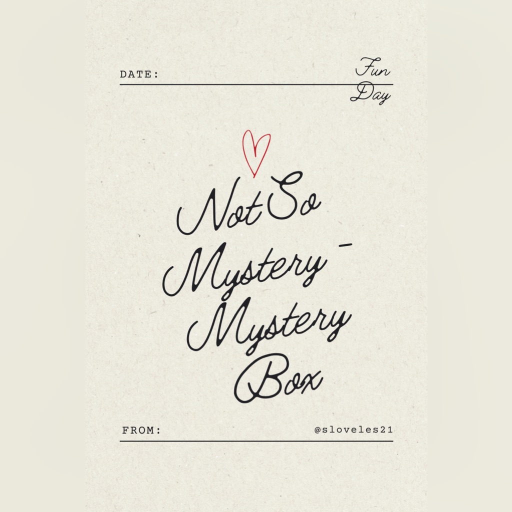 Not So MysteryMystery Box
